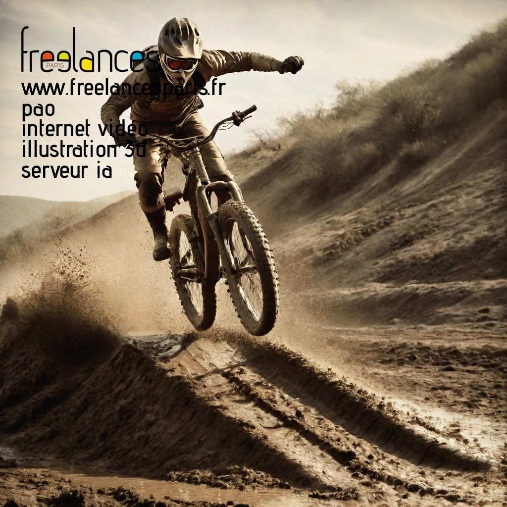 Pao mise en page internet vidéo illustration 3d serveur IA générative AI freelance paris studio de création magazines vwtzz890